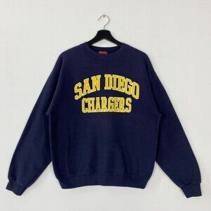 Vintage San Diego Chargers NFL Crewneck Sweatshirt, San Diego Chargers Football